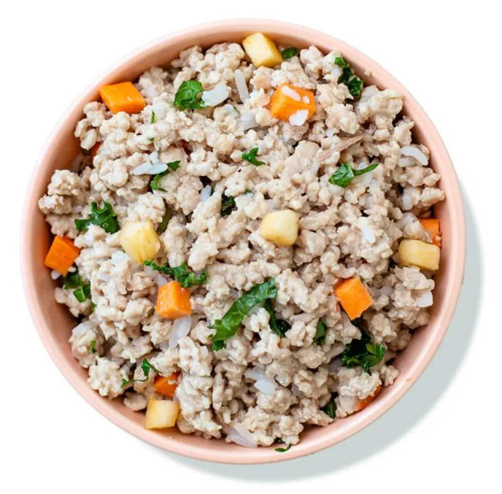 A Pup Above Frozen Food^Chicka Chicka Bow Wow Friendly Grains Gently Cooked Dog Food, 1-lb