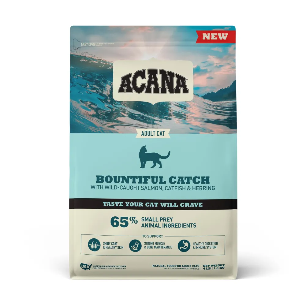 Acana Dry Food^Bountiful Catch Dry Cat Food, 4-lb