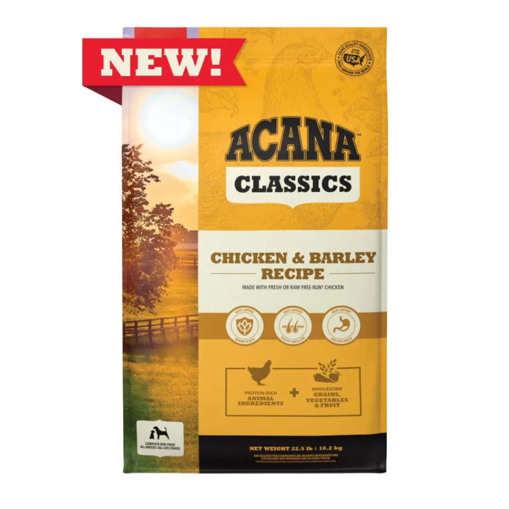 Acana Dry Food^Classics Chicken & Barley Recipe Dry Dog Food, 4-lb
