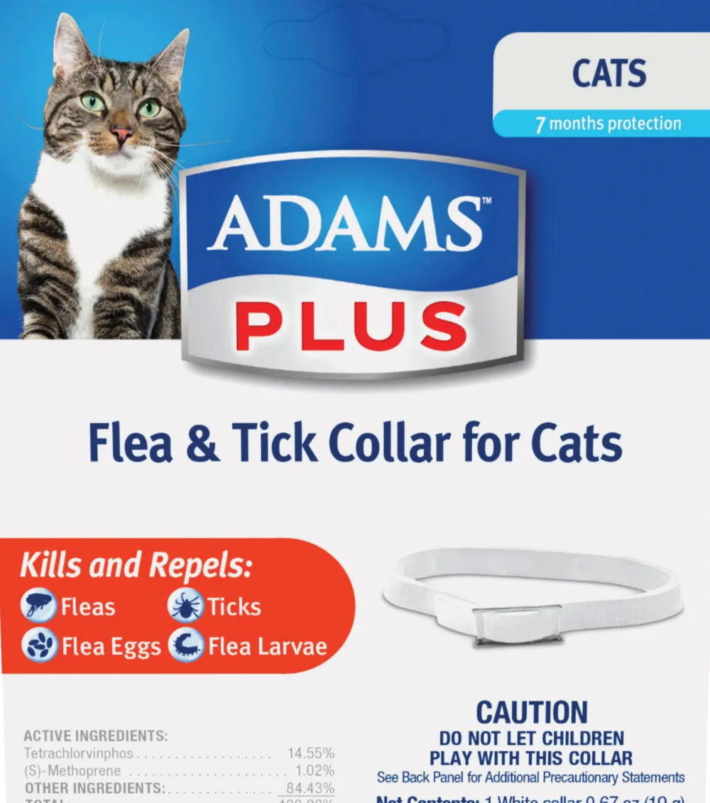 Adams Flea & Tick | Flea & Tick^Plus Flea and Tick Collar for Cats