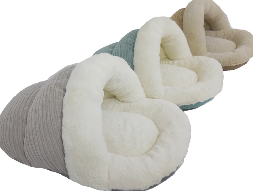 Arlee Pet Products Beds & Mats | Beds & Mats^Sly Slipper Cat Bed, Sand, 22-in