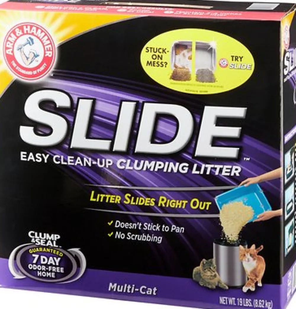 Arm & Hammer Litter & Accessories | Litter & Accessories^Litter Multi Cat Slide Easy Clean-Up Clumping Cat Litter, 19-lb
