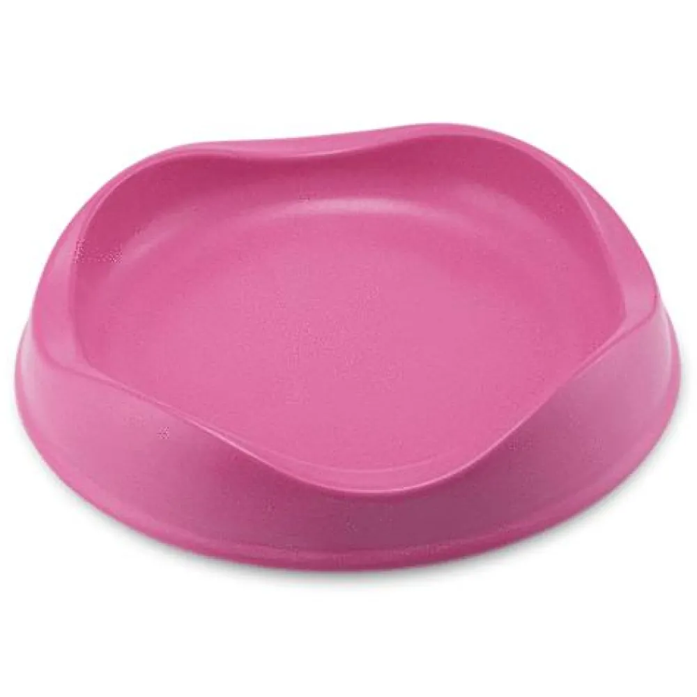 Beco Bowls & Feeders | Bowls & Feeders^Bamboo Cat Bowl, Pink, 0.25-L