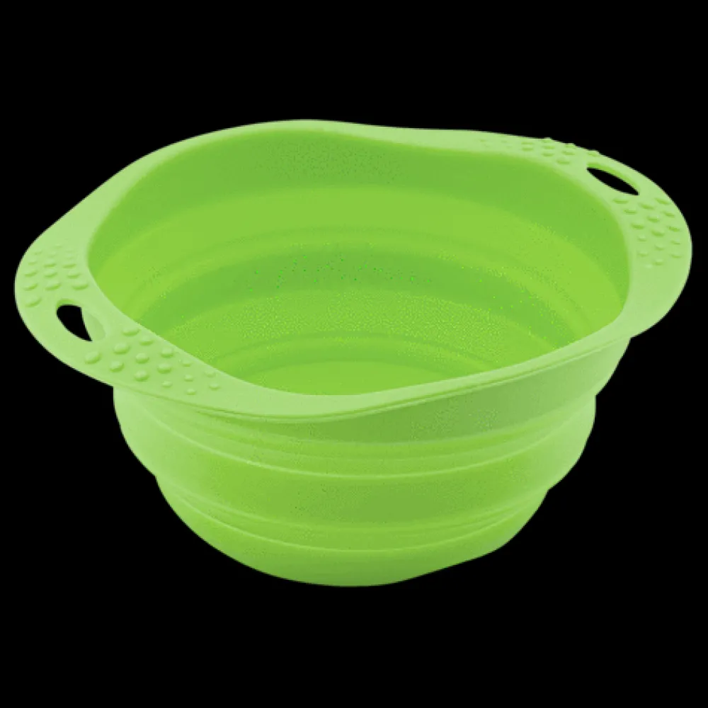 Beco Bowls & Feeders | Bowls & Feeders^Travel Pet Bowl, Green, Medium