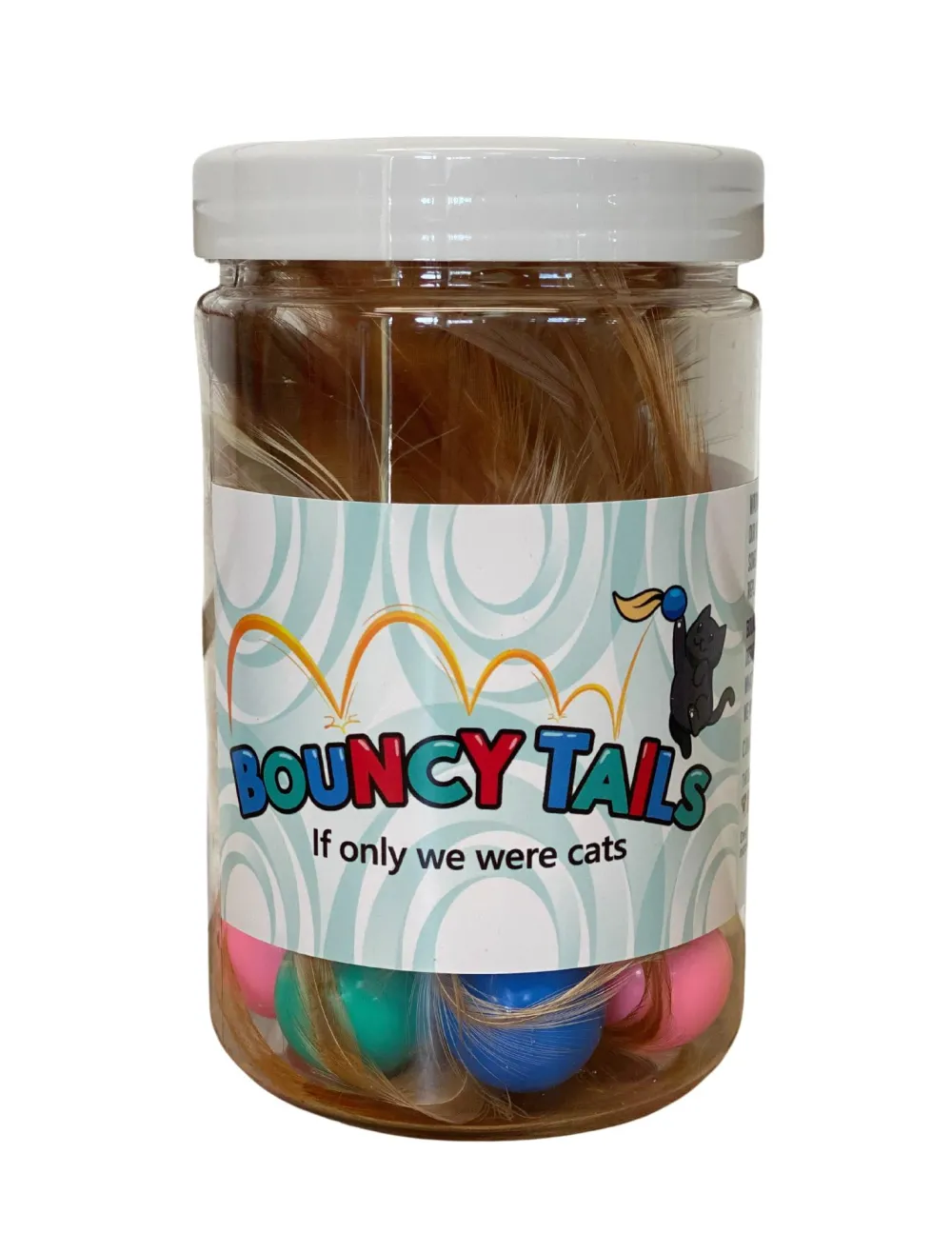 Bouncy Tails Toys | Toys^Cat Toy, Assorted Colors, 4-5-in, 15-pk