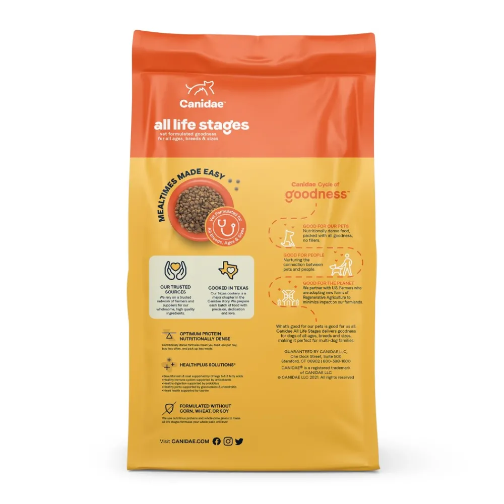 Canidae Dry Food^All Life Stages Chicken Meal & Rice Formula Dry Dog Food, 15-lb
