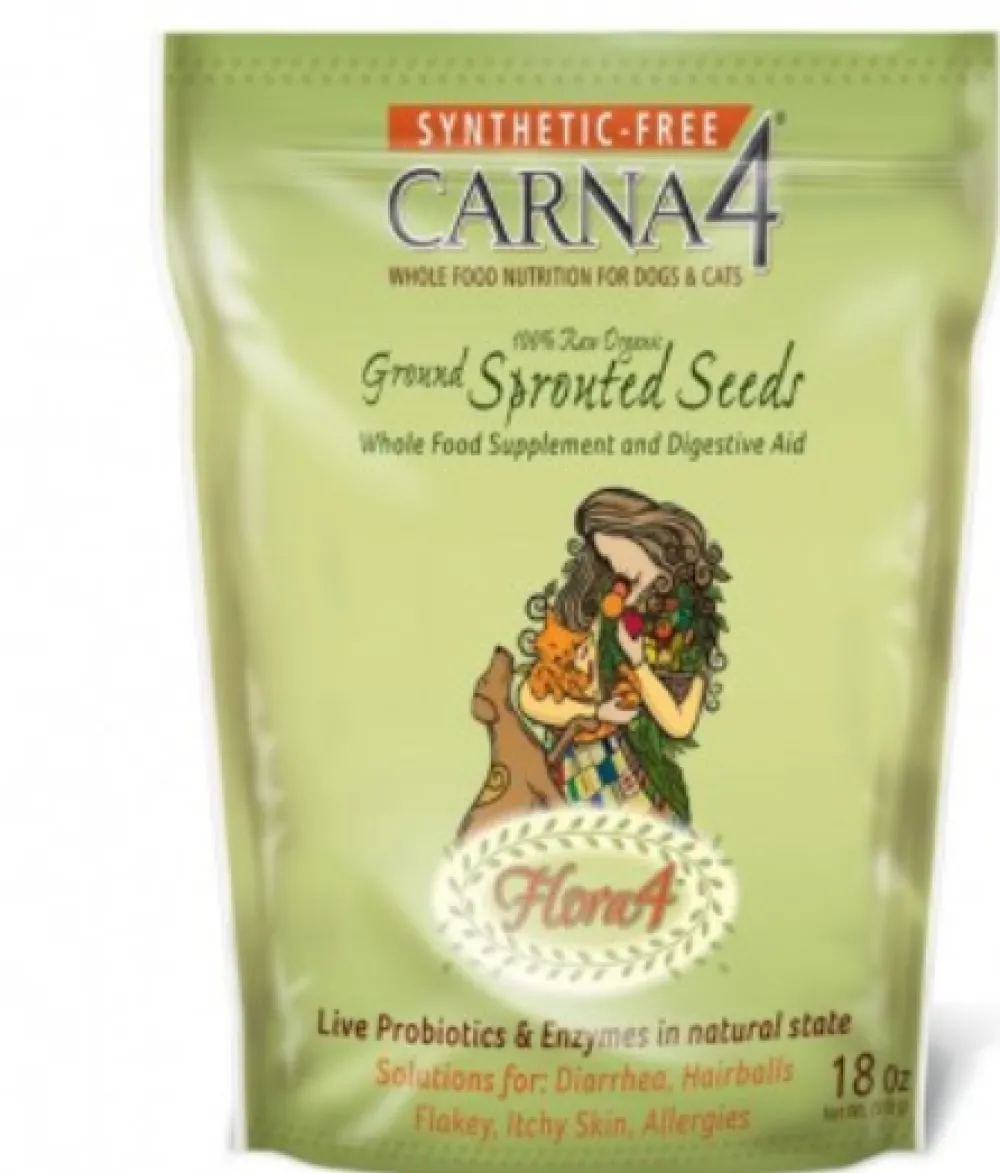Carna4 Food Toppings | Food Toppings^Flora4 Ground Sprouted Seed Toppers, 18-oz