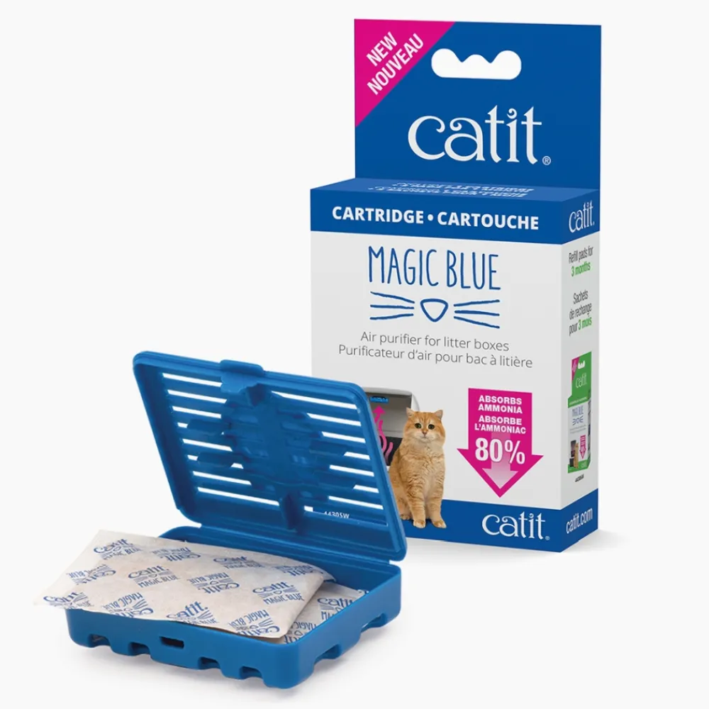 Catit Litter & Accessories | Litter & Accessories^Magic Blue Air Purifier Cartridge for Litter Boxes, 2-pack