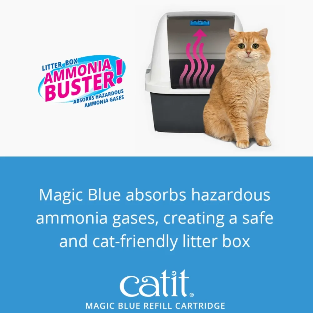 Catit Litter & Accessories | Litter & Accessories^Magic Blue Air Purifier Cartridge for Litter Boxes, 2-pack
