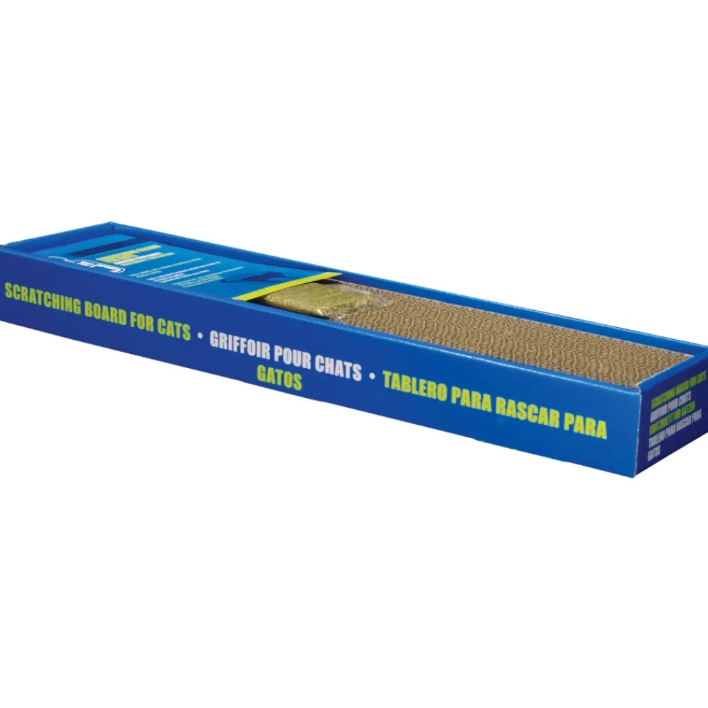 Catit Toys | Toys^Scratching Board with Catnip for Cats