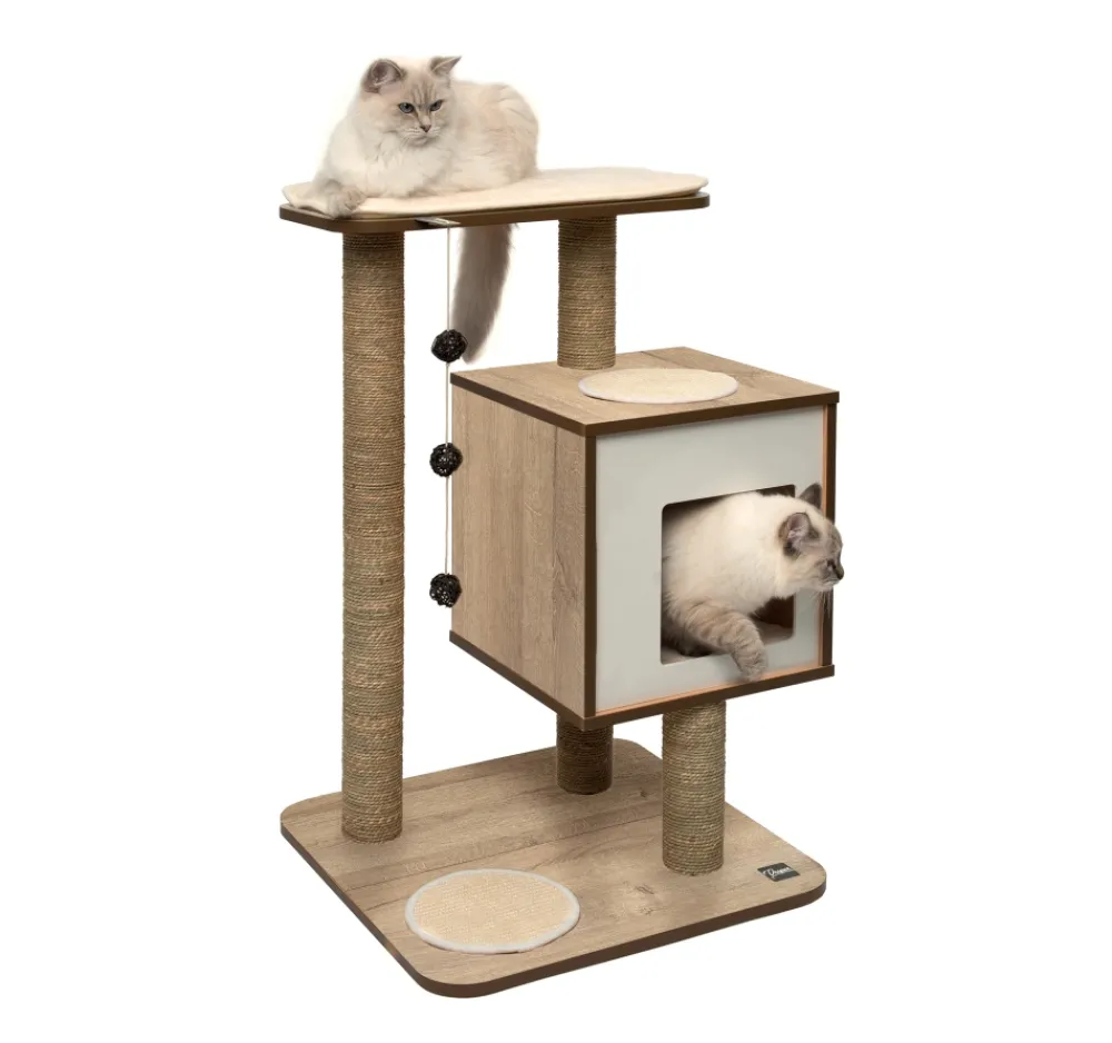 Catit Toys | Toys^Vesper Base Cat Tree, Oak