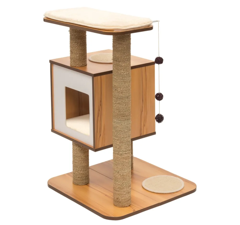 Catit Toys | Toys^Vesper Base Cat Tree, Walnut