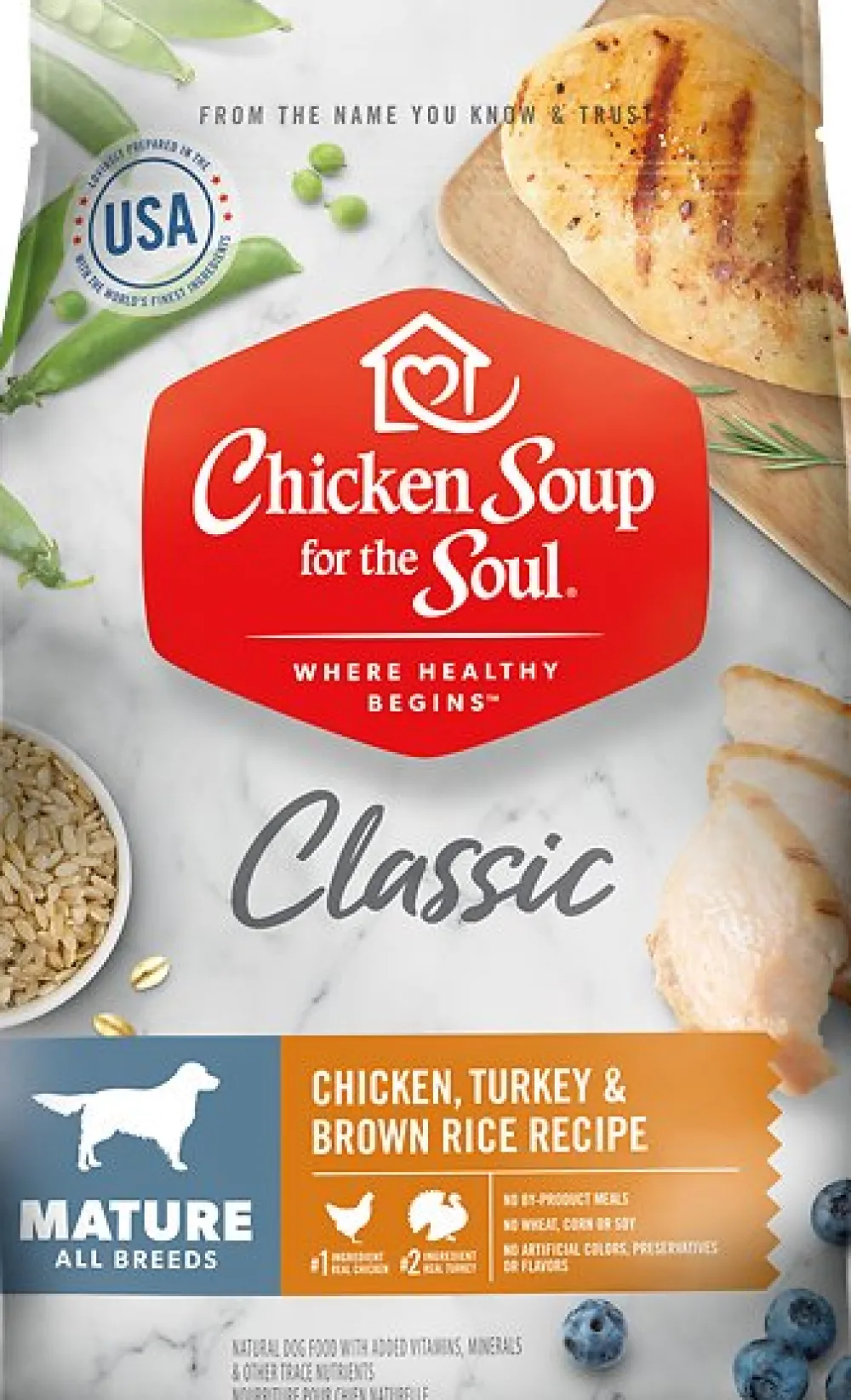 Chicken Soup Dry Food^for the Soul Mature Dry Dog Food, 4.5-lb