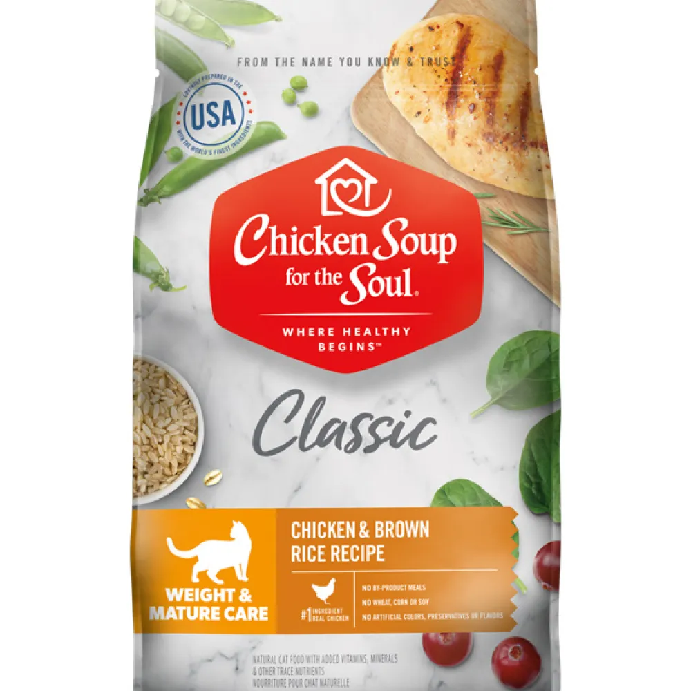 Chicken Soup Dry Food^for the Soul Weight & Mature Care Dry Cat Food, 13.5-lb