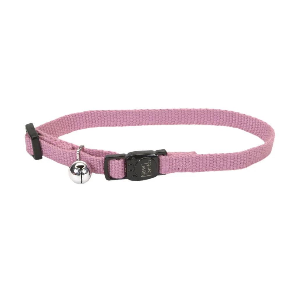 Coastal Pet Products Leashes & Collars | Leashes & Collars^Coastal New Earth Soy Adjustable Breakaway Cat Collar, Rose, 8-12-in