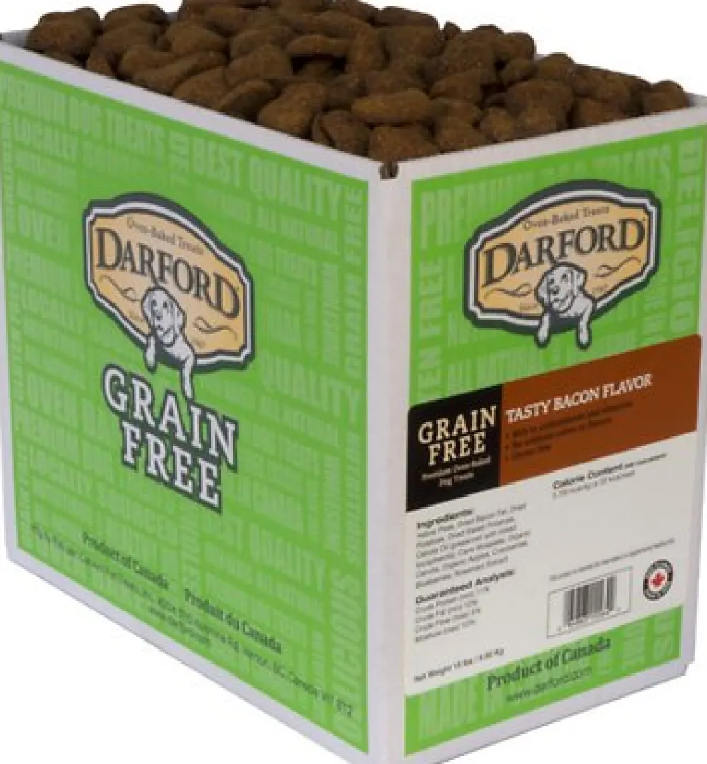 Darford Biscuits & Crunchy Treats^Tasty Bacon Flavor Grain-Free Dog Treats, 15-lb box