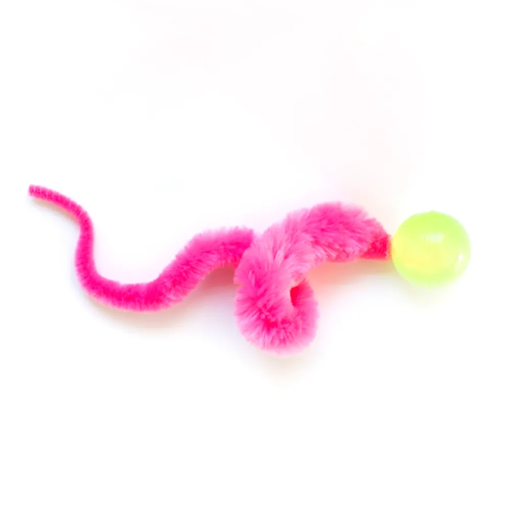 Dezi & Roo Toys | Toys^Wiggly Ball Glow in the Dark Cat Toy
