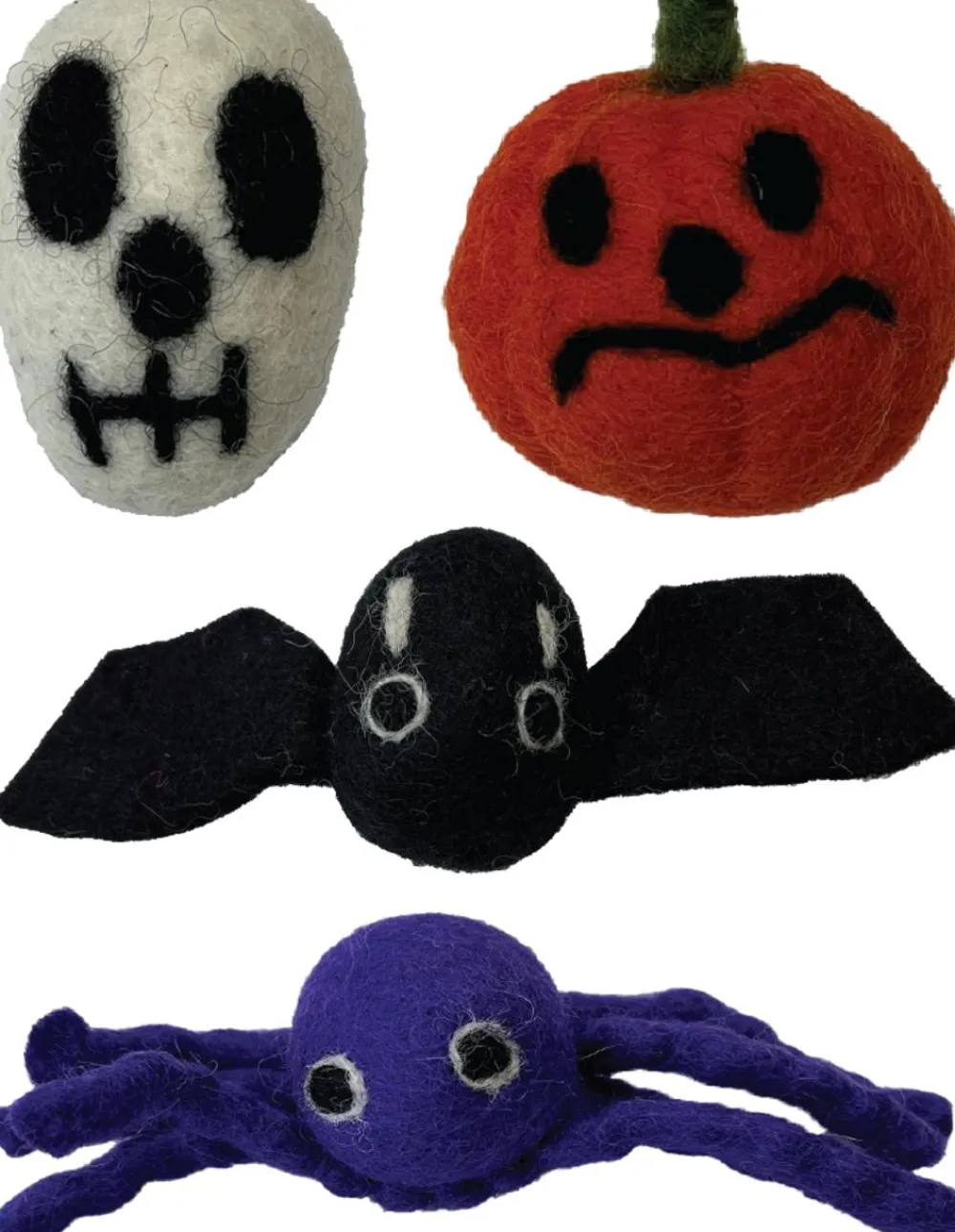 Dharma Dog Karma Cat Toys | Toys^Halloween Wool Cat Toy, Assorted, 1-count