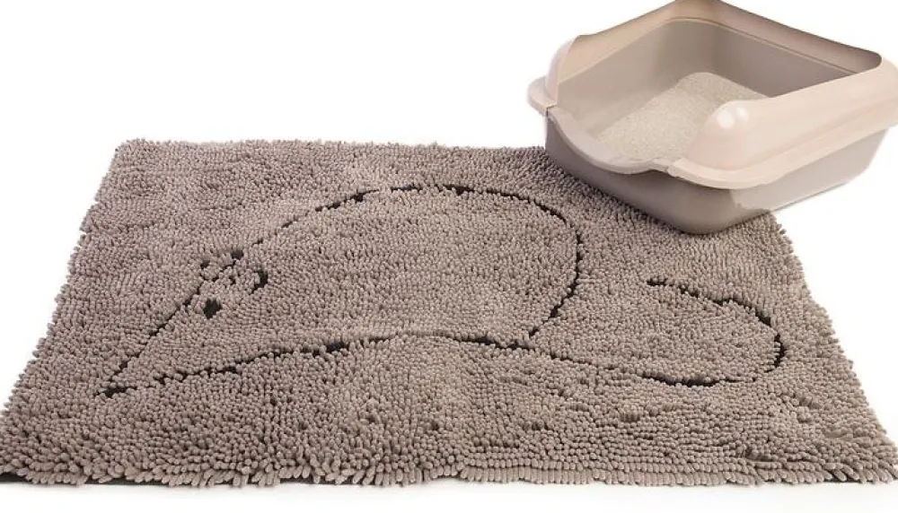 Dog Gone Smart Litter & Accessories | Litter & Accessories^Cat Litter Mat, Grey
