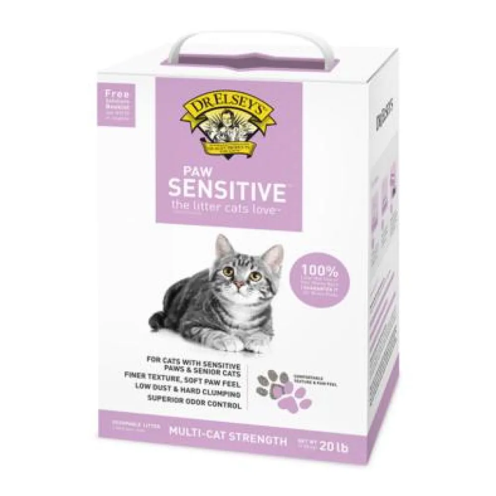 Dr. Elsey's Litter & Accessories | Litter & Accessories^Paw Sensitive Cat Litter, 20-lb