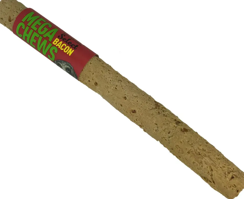 Etta Says! Bully Sticks & Natural Chews^Select Mega 10" Bacon Chews Dog Treat, 1-count