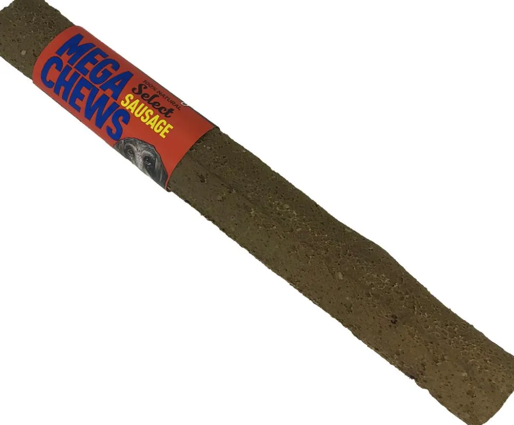 Etta Says! Bully Sticks & Natural Chews^Select Mega 10" Sausage Chews Dog Treat, 1-count