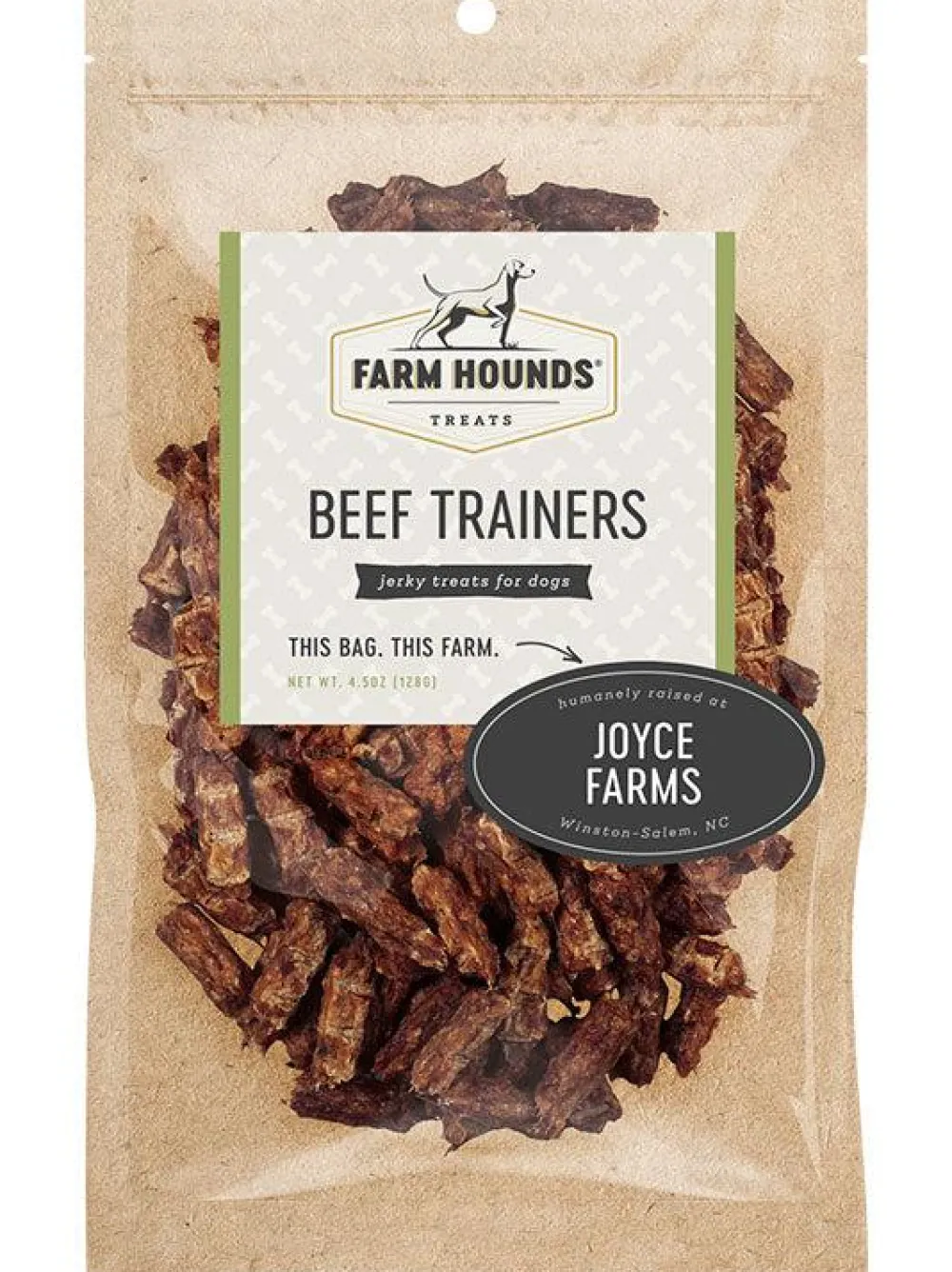 Farm Hounds Air-Dried & Dehydrated Treats^Beef Trainers Dog Treats, 4.5-oz