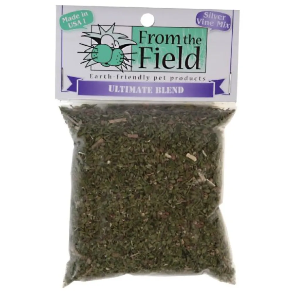 From The Field Catnip & Pet Grass Treats^Ultimate Blend Silver Vine Cat Catnip, 0.5-oz