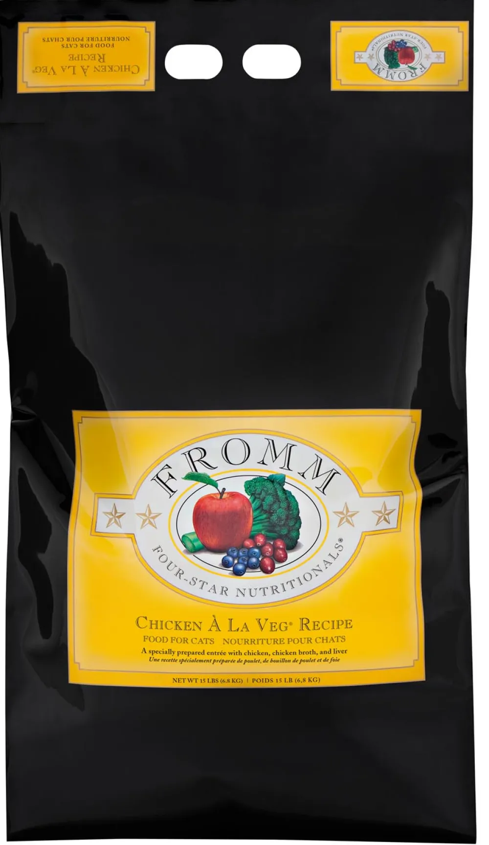 Fromm Dry Food^Four-Star Nutritionals Chicken A La Veg Dry Cat Food, 4-lb