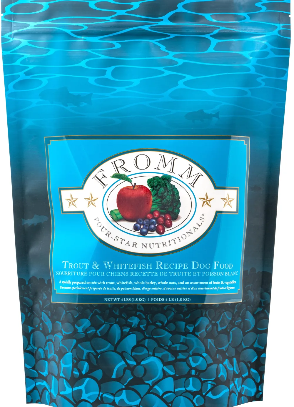 Fromm Dry Food^Four-Star Nutritionals Trout & Whitefish Dry Dog Food, 4-lb