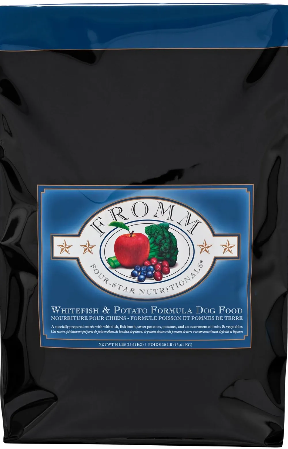 Fromm Dry Food^Four-Star Nutritionals Whitefish & Potato Dry Dog Food, 4-lb