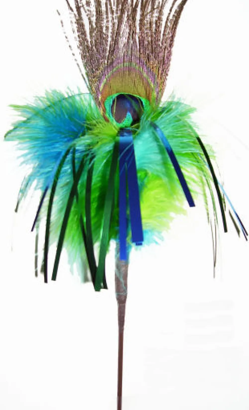 Go Cat Toys | Toys^Peacock Sparkler Teaser Cat Toy, 18-inch