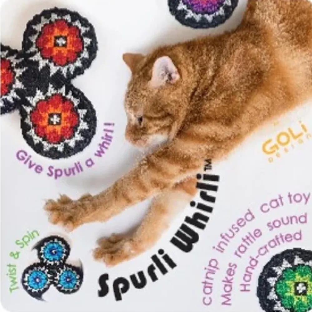 Goli Design Toys | Toys^Spurli Whirli Cat Toy, Assorted