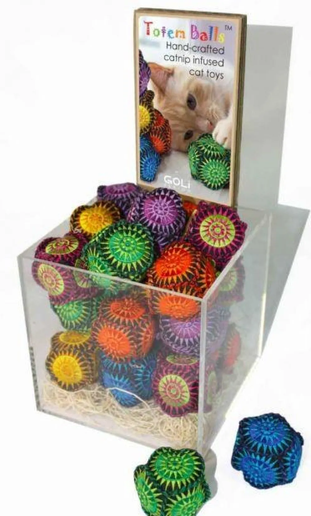 Goli Design Toys | Toys^Totem Balls Catnip Cat Toy