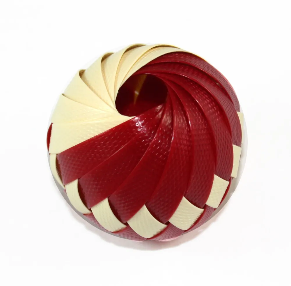Goli Design Toys | Toys^s Roli Ball Cat Toy, Cherry & Cream
