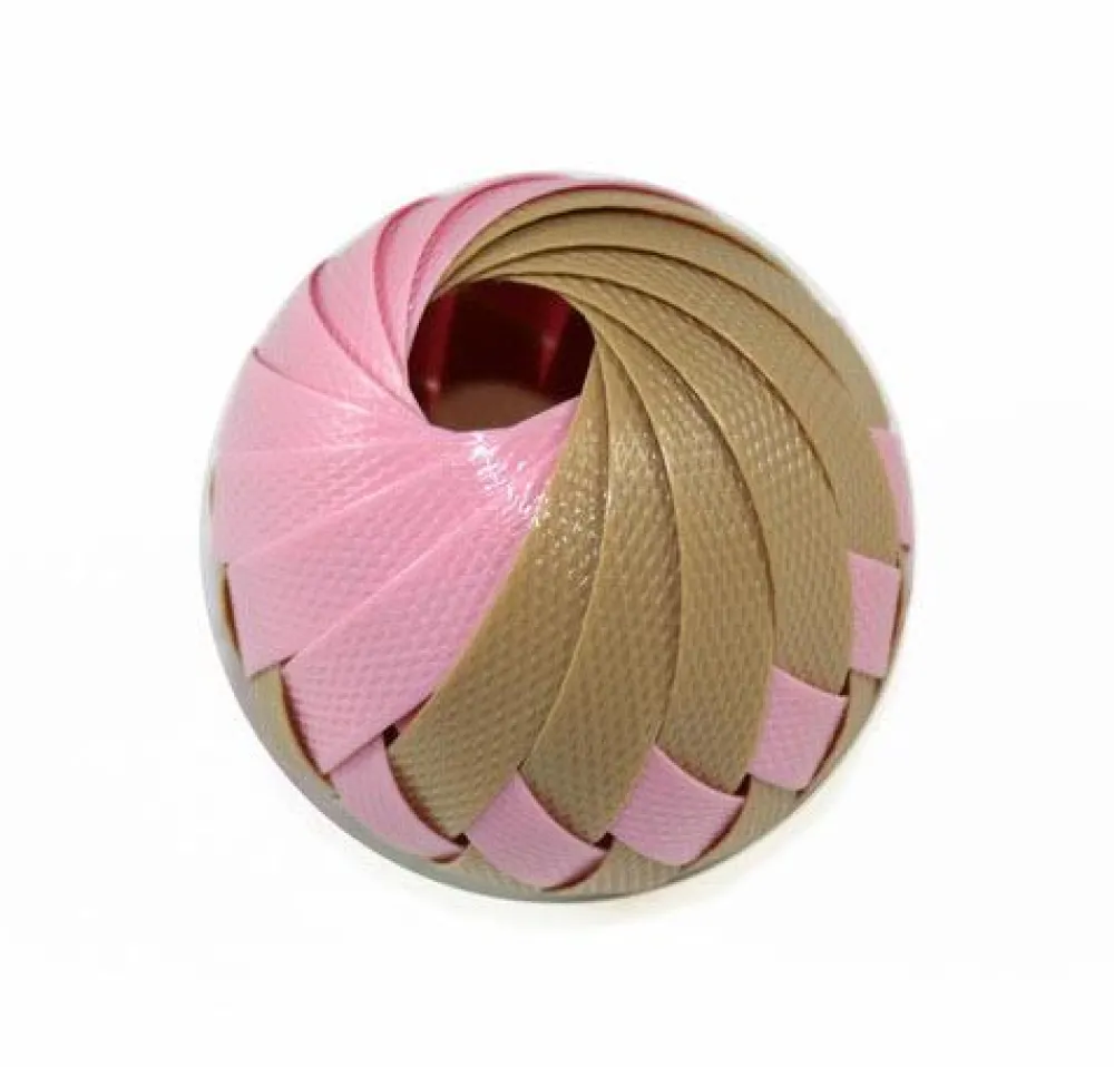 Goli Design Toys | Toys^s Roli Ball Cat Toy, Rose & Wheat