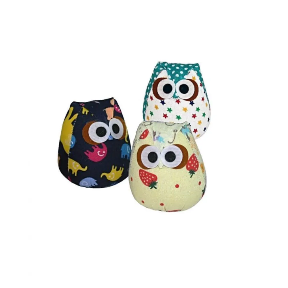 Goli Design Catnip & Pet Grass Treats^Goli Nip Naps Owli Cat Catnip
