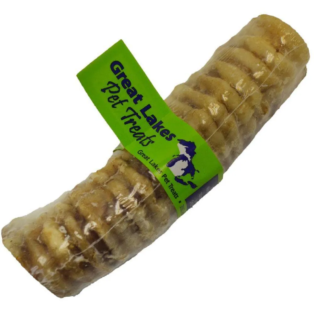 Great Lakes Pet Treats Bully Sticks & Natural Chews^Great Lakes Beef Trachea Dog Treats, 6-in
