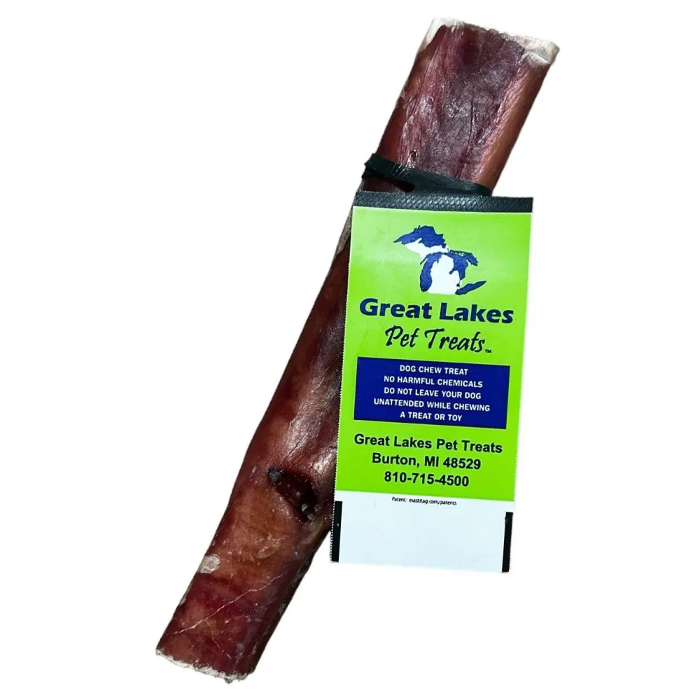 Great Lakes Pet Treats Bully Sticks & Natural Chews^Great Lakes Bully Stick Dog Treats, Jumbo, 5-6-in