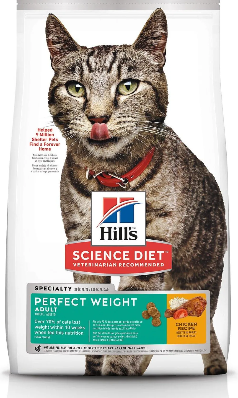 Hill's Science Diet Dry Food^Adult Perfect Weight Dry Cat Food, 3-lb