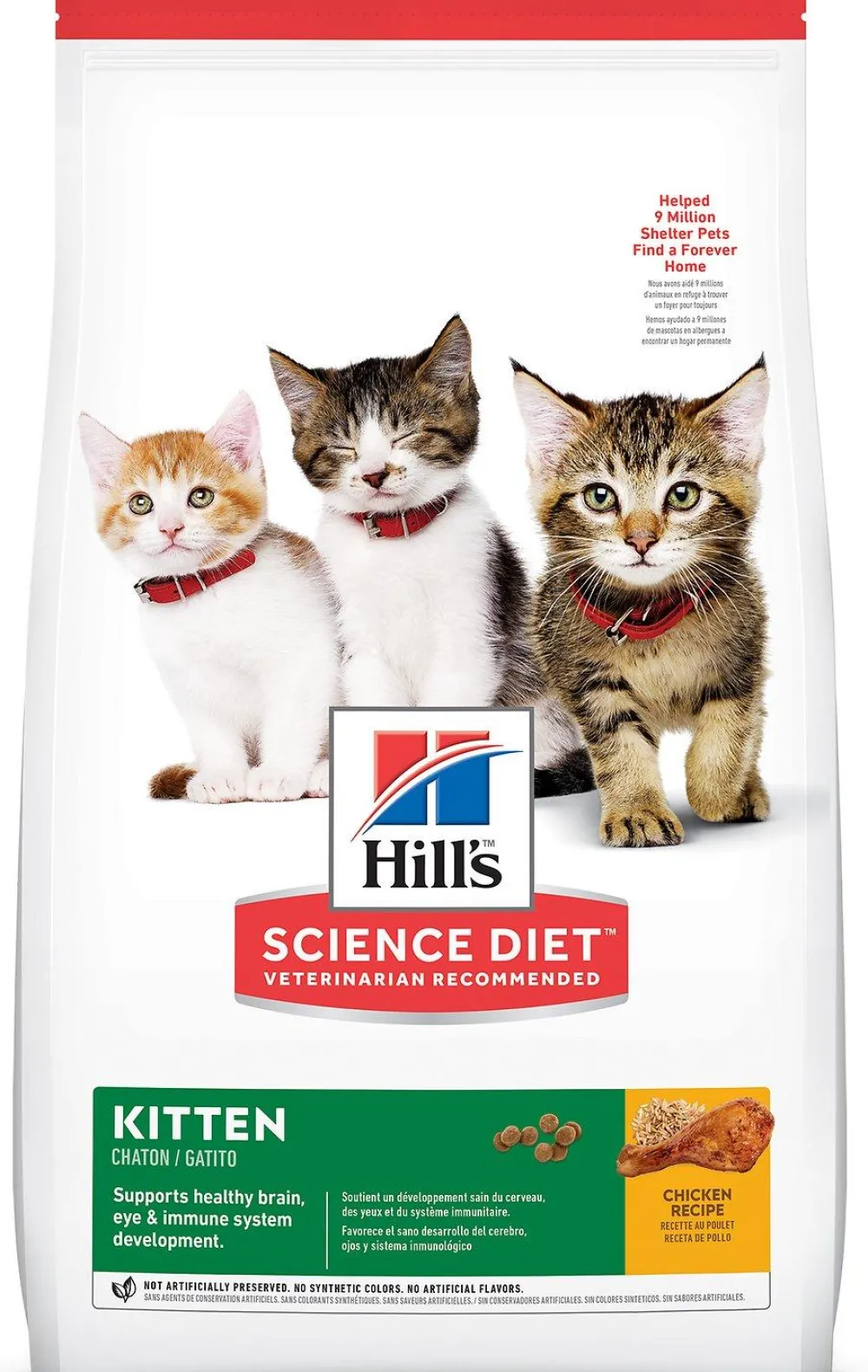 Hill's Science Diet Dry Food^Kitten Healthy Development Chicken Dry Cat Food, 3.5-lb