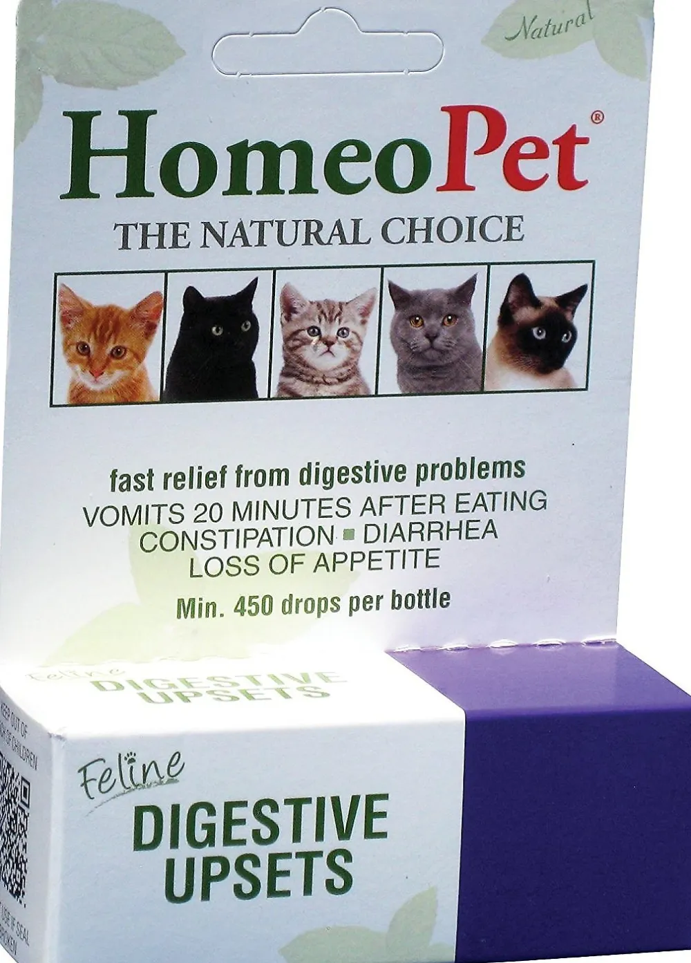 Homeopet Healthcare | Healthcare^Feline Digestive Upsets Cat Supplement, 450 drops