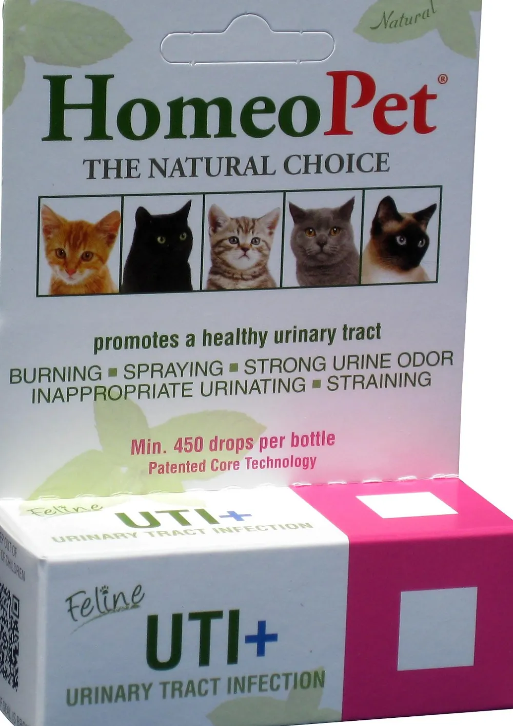 Homeopet Healthcare | Healthcare^Feline UTI+ Cat Supplement, 450 drops