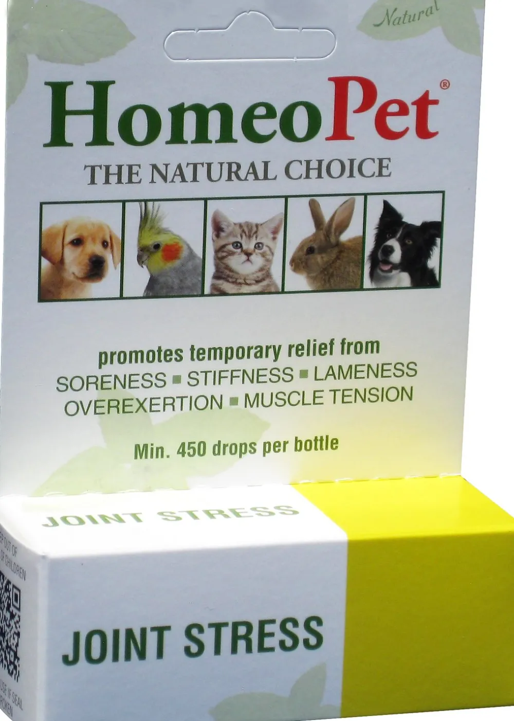 Homeopet Healthcare | Healthcare^Joint Stress Dog, Cat, Bird & Small Animal Supplement, 450 drops