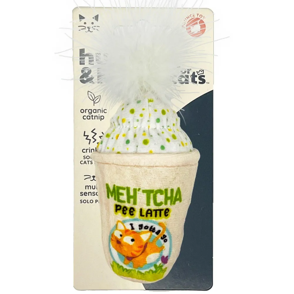 Huxley & Kent Toys | Toys^Kittybelles Meh'Tcha Pee Latte Cat Toy
