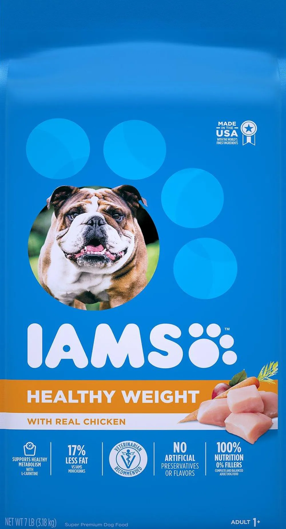 Iams Dry Food^ProActive Healthy Weight Dry Dog Food, 7-lb
