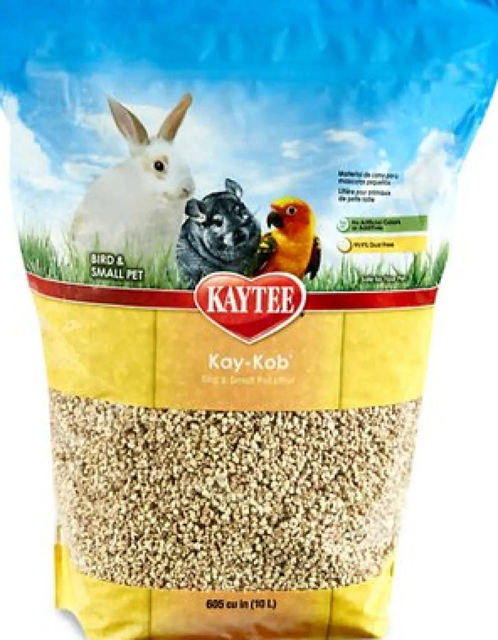Kaytee Litter & Nesting^Kay Kob Bird & Small Animal Natural Bedding & Litter, 8-lb
