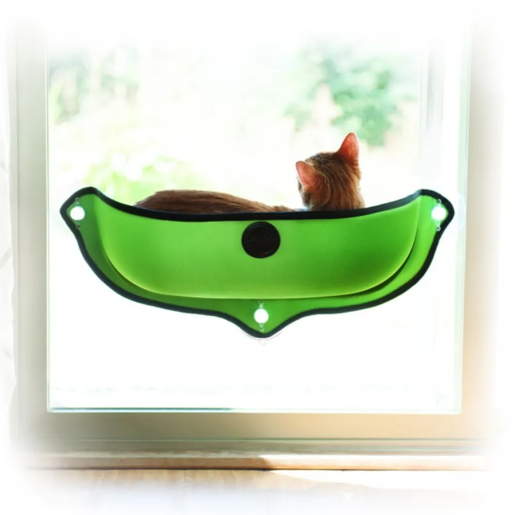 K&H Pet Products Beds & Mats | Beds & Mats^K&H MANUFACTURING, LLC EZ Mount Window Cat Bed, Green