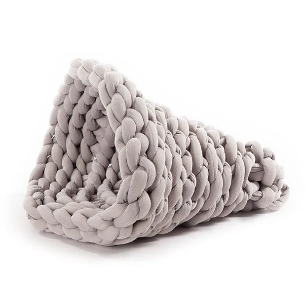 K&H Pet Products Beds & Mats | Beds & Mats^Knitted Pet Bed, Gray, 17-in
