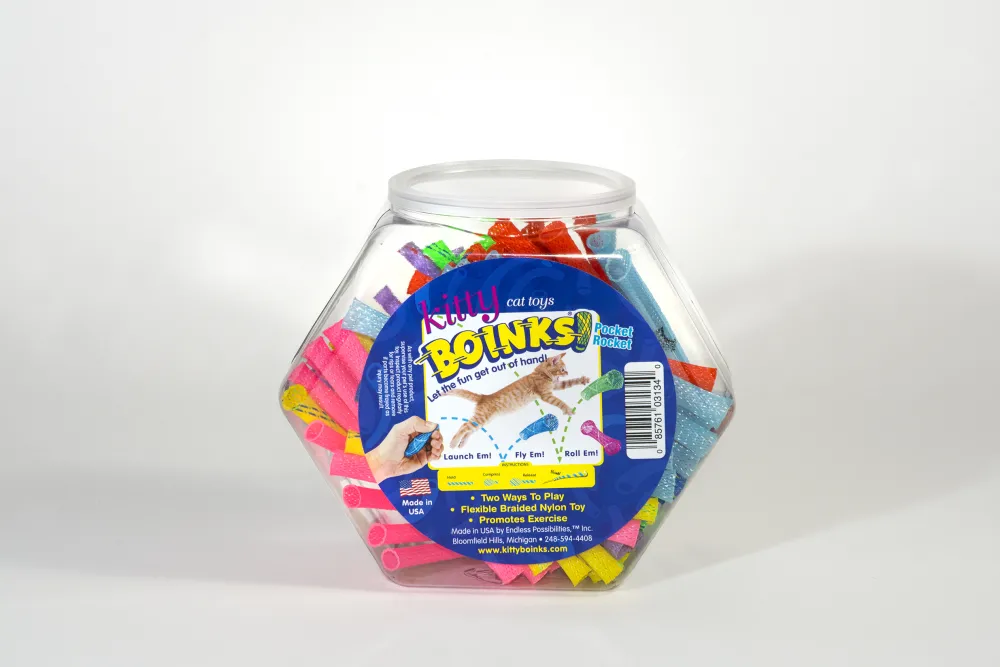 Boinks Toys | Toys^Kitty Pocket Rocket Cat Teaser Toy, Single